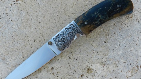 Engraved bolsters with Mammoth Ivory
